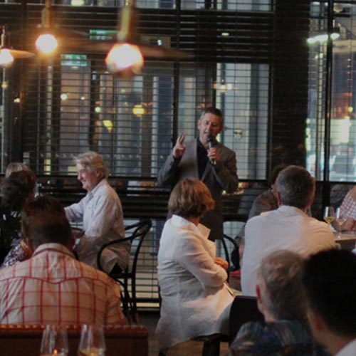 Events facilities at Collins Square Cellar